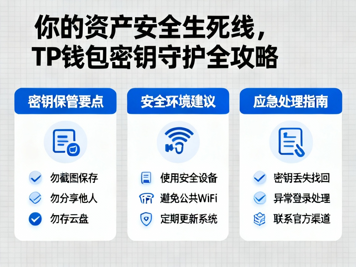 你的资产安全生死线，TP钱包密钥守护全攻略