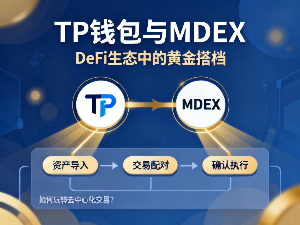 TP钱包与MDEX，DeFi生态中的黄金搭档，如何玩转去中心化交易？