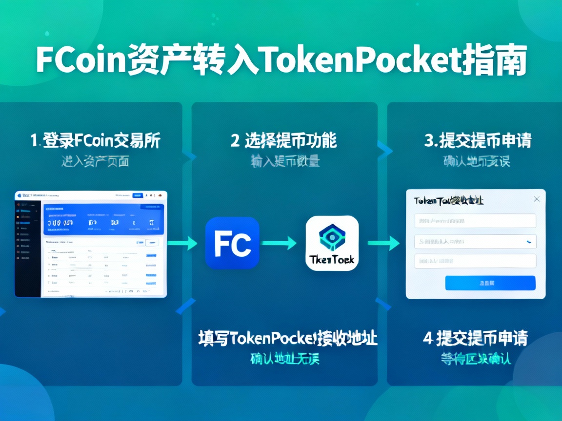 从交易所到掌心，如何安全快速地将FCoin资产转入TokenPocket
