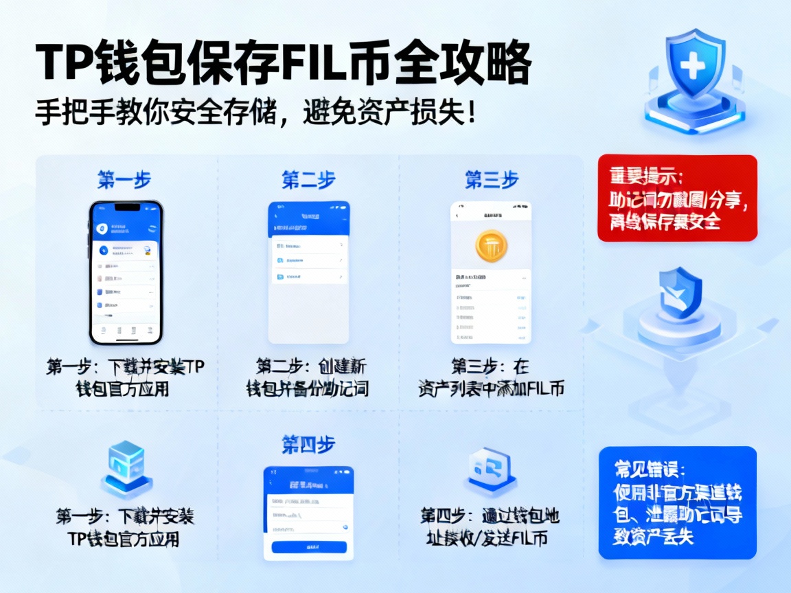 TP钱包保存FIL币全攻略，手把手教你安全存储，避免资产损失！