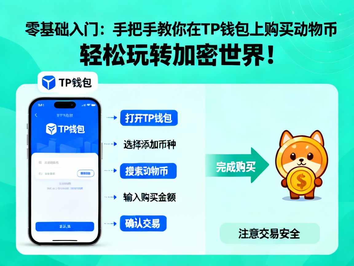 零基础入门，手把手教你在TP钱包上购买动物币，轻松玩转加密世界！