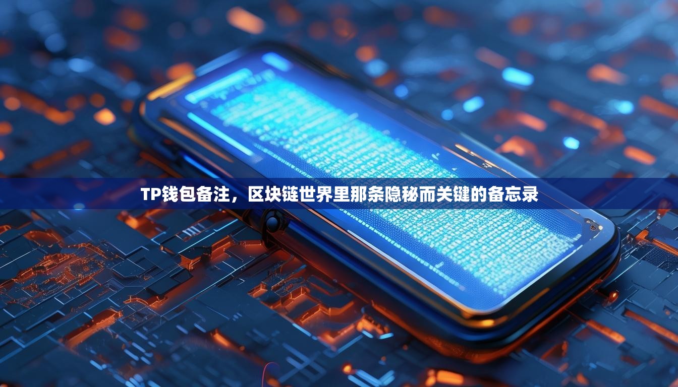 TP钱包备注，区块链世界里那条隐秘而关键的备忘录