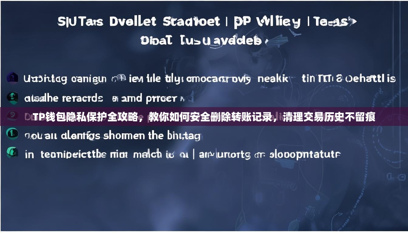 TP钱包隐私保护全攻略，教你如何安全删除转账记录，清理交易历史不留痕