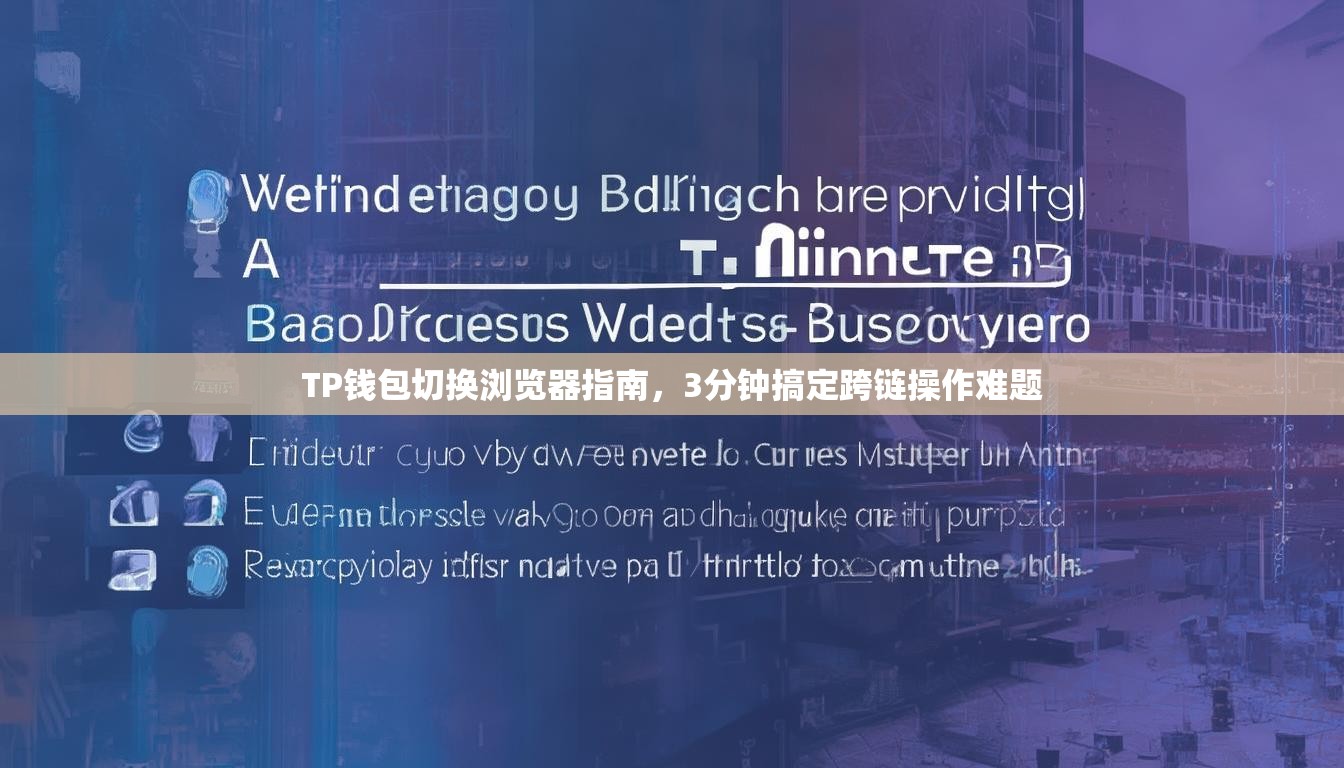 TP钱包切换浏览器指南，3分钟搞定跨链操作难题