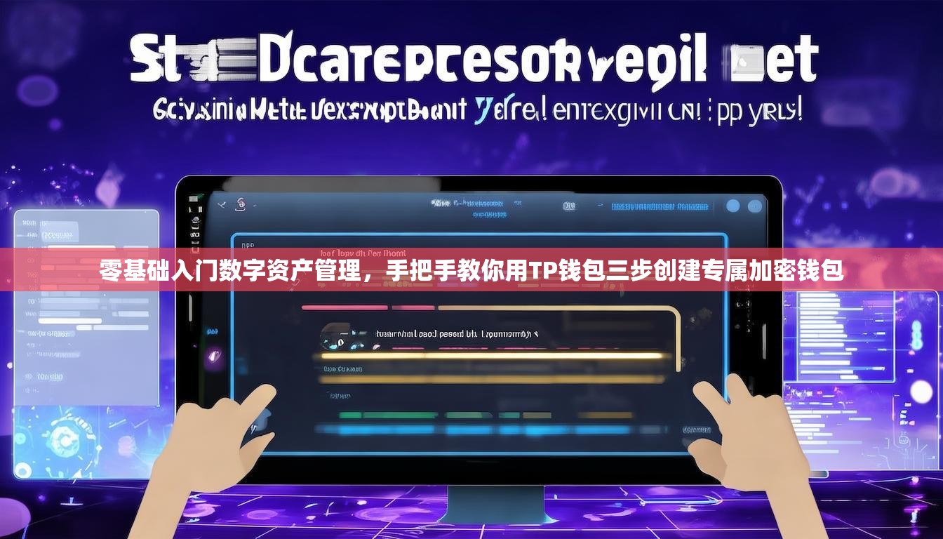 零基础入门数字资产管理，手把手教你用TP钱包三步创建专属加密钱包