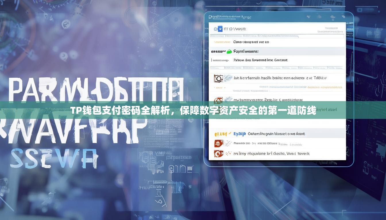 TP钱包支付密码全解析，保障数字资产安全的第一道防线