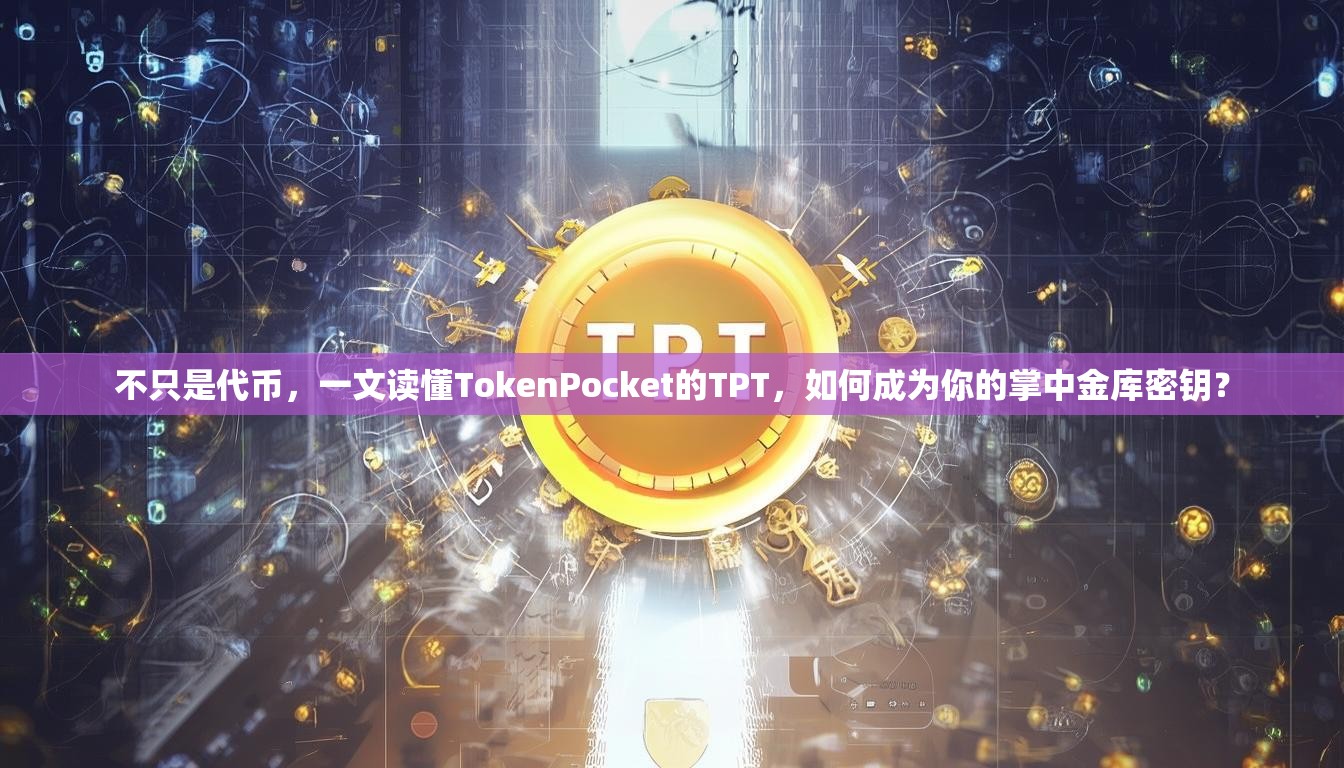 不只是代币，一文读懂TokenPocket的TPT，如何成为你的掌中金库密钥？