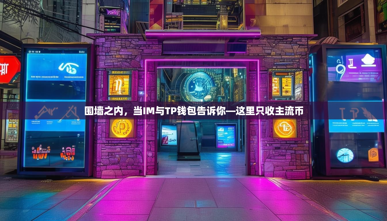 围墙之内，当IM与TP钱包告诉你—这里只收主流币