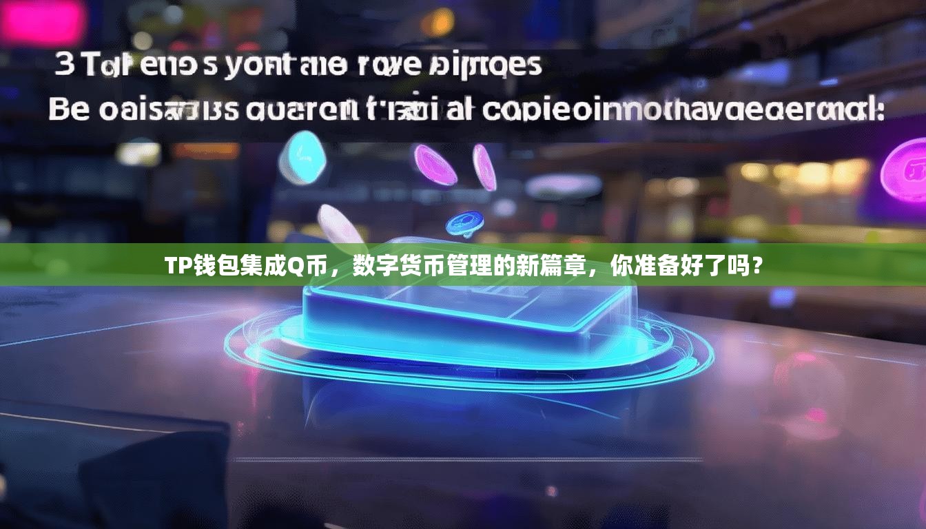 TP钱包集成Q币，数字货币管理的新篇章，你准备好了吗？
