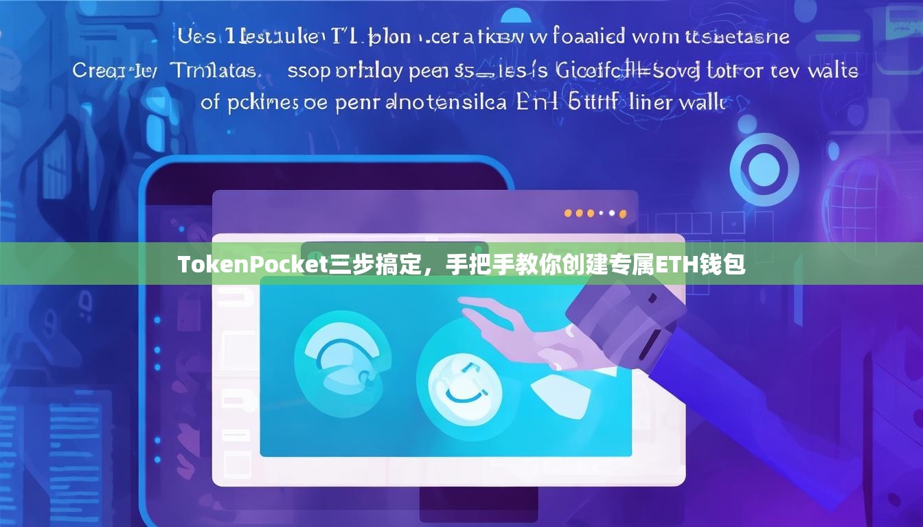 TokenPocket三步搞定，手把手教你创建专属ETH钱包