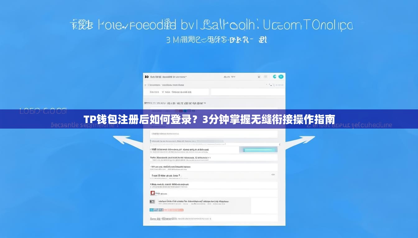 TP钱包注册后如何登录？3分钟掌握无缝衔接操作指南