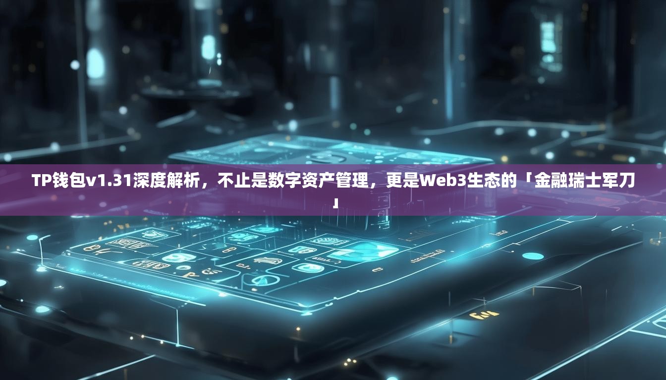 TP钱包v1.31深度解析，不止是数字资产管理，更是Web3生态的「金融瑞士军刀」