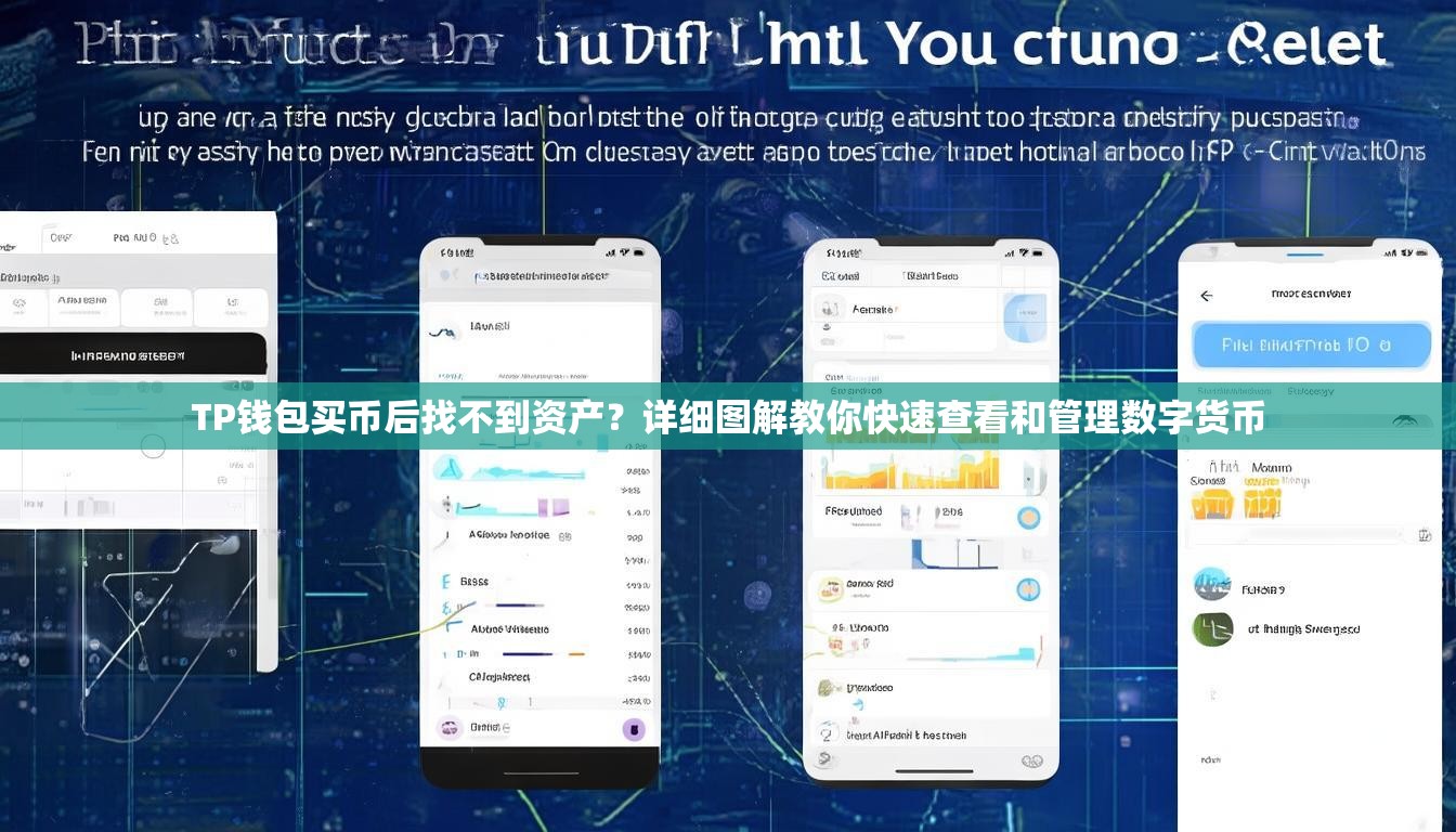 TP钱包买币后找不到资产？详细图解教你快速查看和管理数字货币