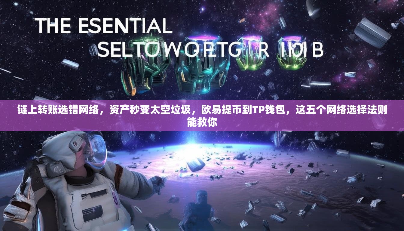 链上转账选错网络，资产秒变太空垃圾，欧易提币到TP钱包，这五个网络选择法则能救你
