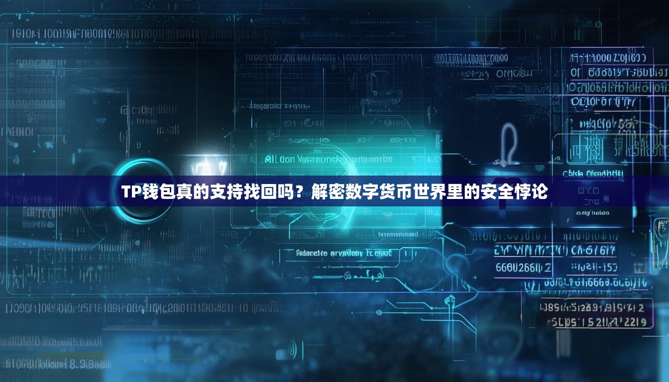 TP钱包真的支持找回吗？解密数字货币世界里的安全悖论