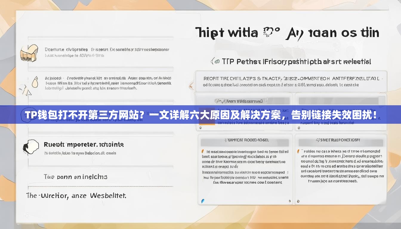 TP钱包打不开第三方网站？一文详解六大原因及解决方案，告别链接失效困扰！