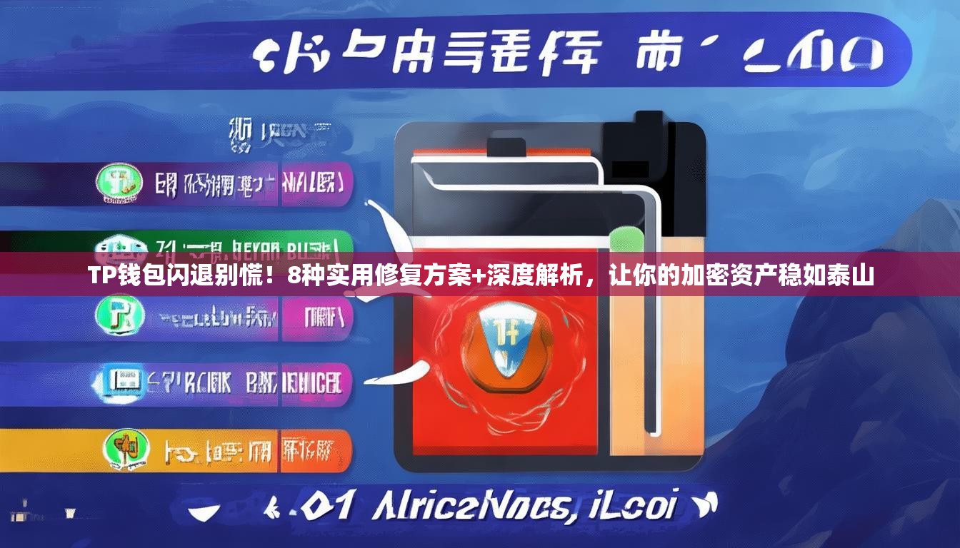 TP钱包闪退别慌！8种实用修复方案+深度解析，让你的加密资产稳如泰山