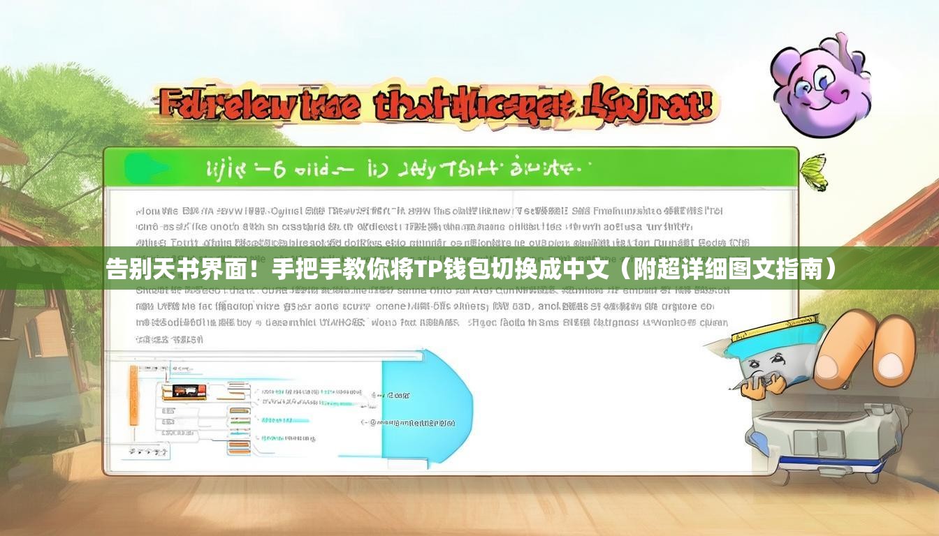 告别天书界面！手把手教你将TP钱包切换成中文（附超详细图文指南）