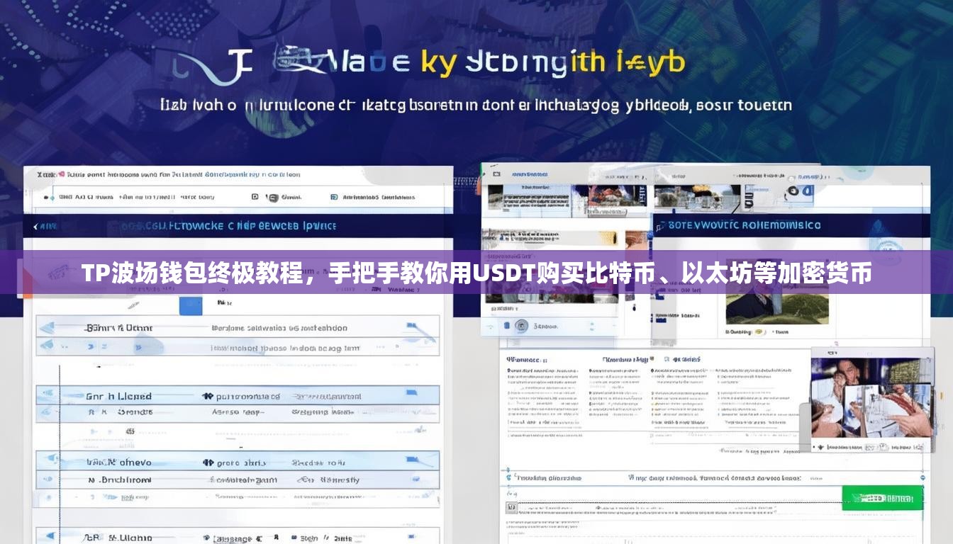 TP波场钱包终极教程，手把手教你用USDT购买比特币、以太坊等加密货币
