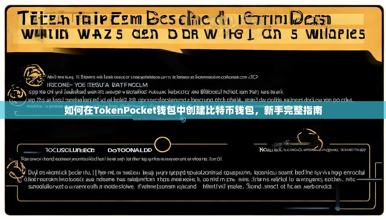 如何在TokenPocket钱包中创建比特币钱包，新手完整指南