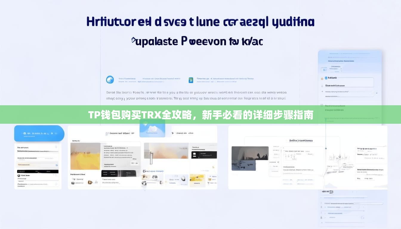 TP钱包购买TRX全攻略，新手必看的详细步骤指南